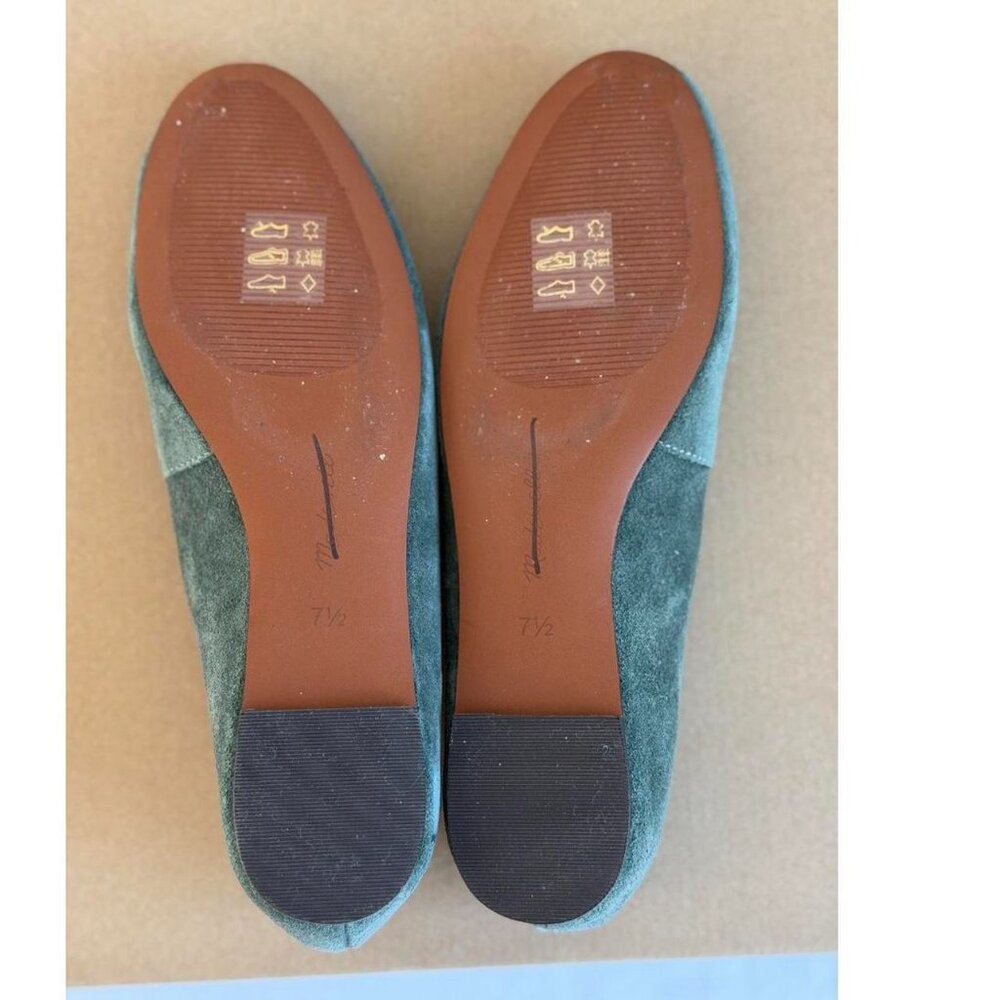 Madewell The Remy Mary Jane Flat in Architect Green, Size 7.5 - Picture 9 of 9